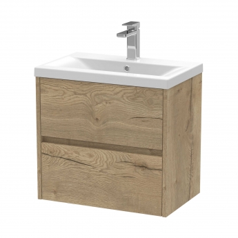 Havana 600mm 2-Drawer Wall Hung Vanity Unit