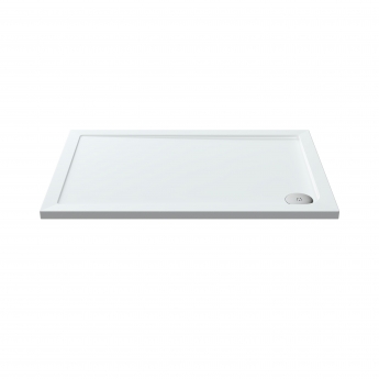 Nuie Pearlstone Rectangular Shower Tray 1200mm x 800mm - White