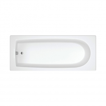 Signature Solace Rectangular Single Ended Bath 1700mm x 700mm - 2 Tap Hole (inc Leg Set)